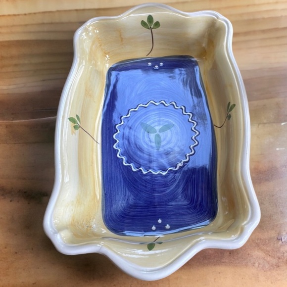 Italian Hand Painted Casserole Dish - Picture 2 of 13